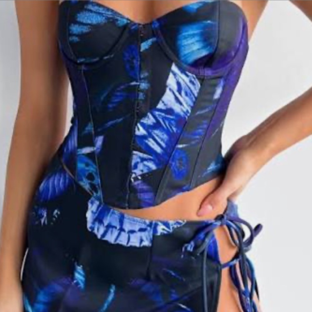 White Fox Boutique Butterfly Corset Top